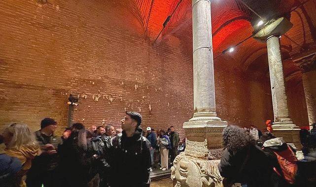 İBB’nin 1 TL Kararıyla Yerebatan Sarnıcına İlk 5 Saatte 5 Bin Yerli Ziyaretçi