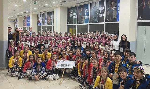 İnegöl’de Halk Oyunları Yarışmalarında Dereceler Sahiplerini Buldu