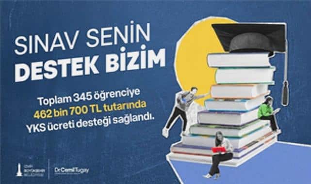 İzmir Büyükşehir Belediyesi’nden YKS Ücreti Desteği Fırsatı