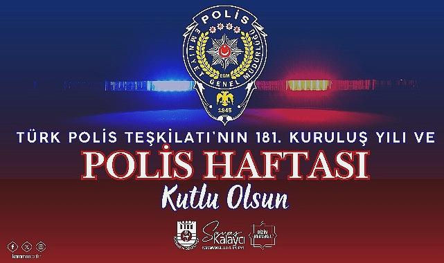Karaman Belediye Başkanı Savaş Kalaycı’dan Polis Haftası Kutlama Mesajı