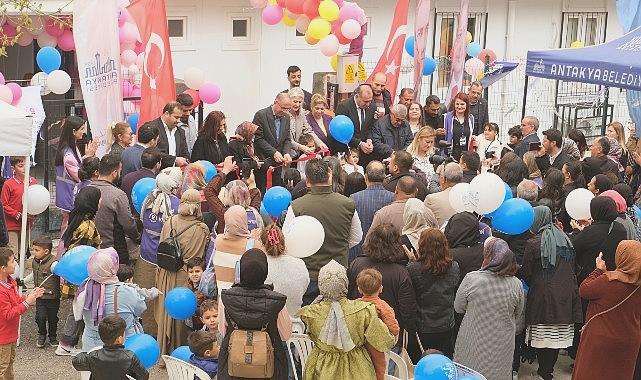 KEDV ve Antakya Belediyesi İş Birliğiyle Yeni Merkez Açılışı