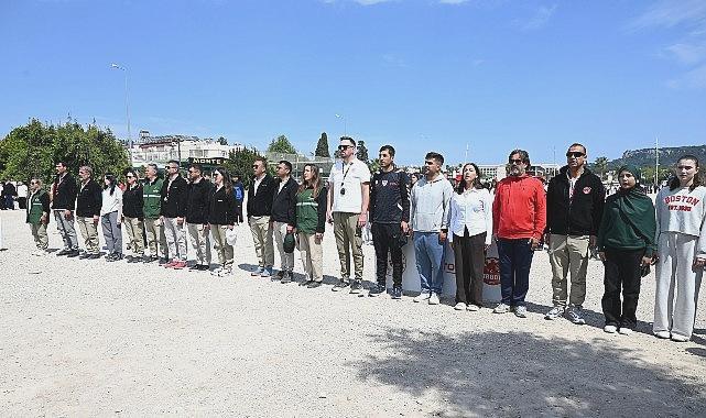 Kemerde Başlayan Yeşilay Küçükler Yıldızlar Türkiye Petank Şampiyonası
