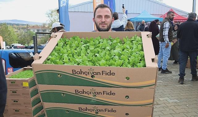 Kocaeli’de Çiftçilere Sebze Fidesi Desteği Başladı