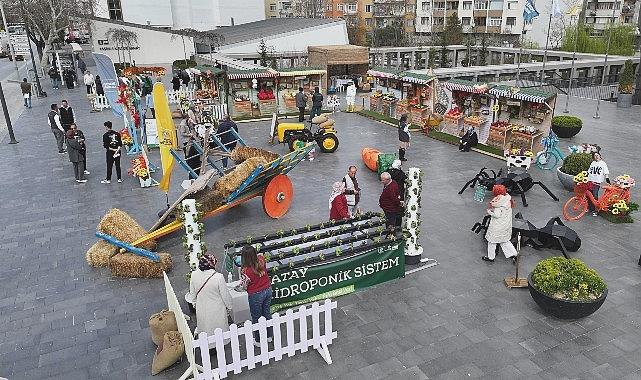 Konya Büyükşehir’in Tarım Haftası İçin Hazırladığı Stantlar Büyük İlgi Topladı