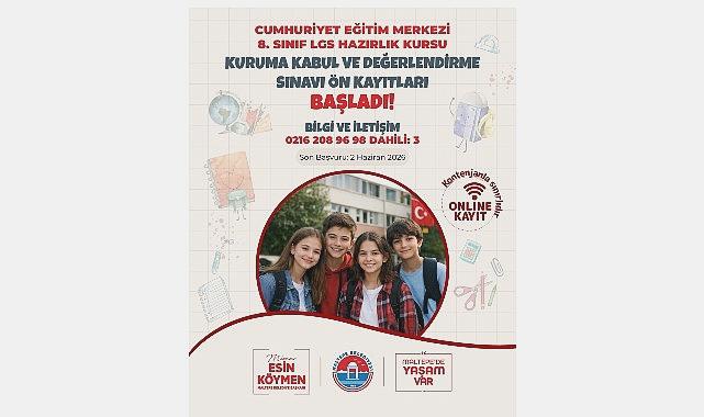 Maltepe Belediyesi LGS Hazırlık Kursları İçin Kayıtlar Başladı