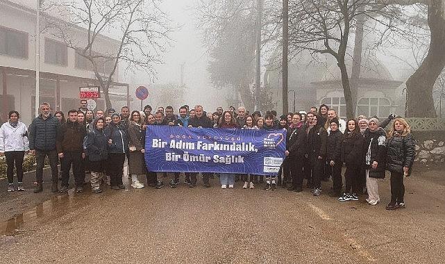 Nilüfer Belediyesi ve ONKODAY’dan Kansere Karşı Farkındalık Yürüyüşü Etkinliği