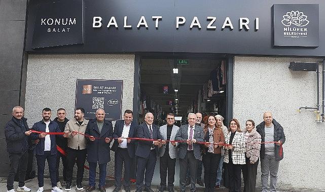 Nilüfer’in 8. Giyim Pazarı Balatta Hizmete Girdi