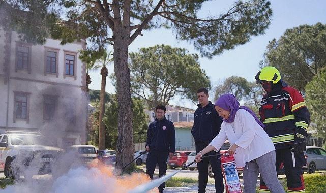 Olası Yangınlara Hazırlık İçin Gerçekleştirilen Tatbikat