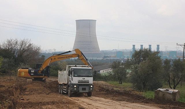 Osmangazi Belediyesi Karabalçık’ta 455 Metrelik Modern Yeni Yol İnşaatı