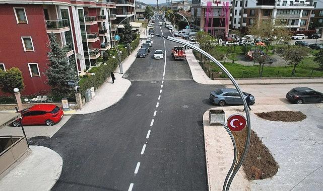 Şehit Ergün Köncü Caddesinde Yeni Yol Çizgileri Yenilendi