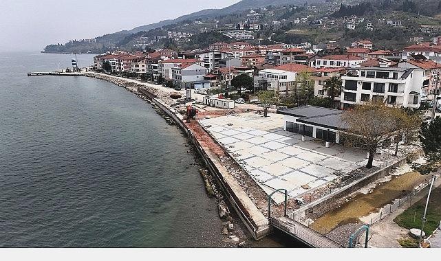 Ulaşlı’da Deniz Taşkınlarına Karşı Etkili Dalga Kırıcı Set Kuruluyor