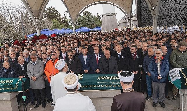Üsküdar Belediye Başkanı Sinem Dedetaşın Babası İbrahim Serhan Son Yolculuğuna Uğurlandı