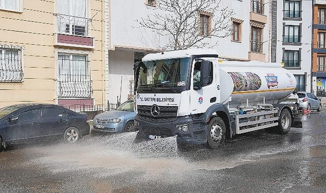 Zümrütevler Mahallesi’nde Geniş Kapsamlı Toplu Temizlik Çalışmaları