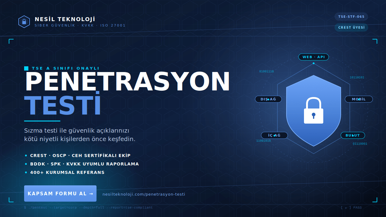 Sızma Testi Nedir Ve Neden Yapılır?
