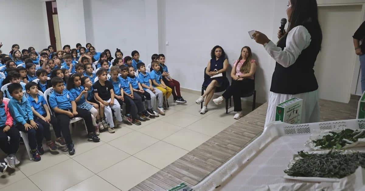 Çocuklar Okullarda İpekböceği Yetiştirecek