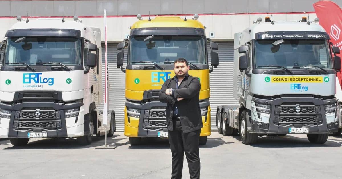 ERTLog Uzun Yol ve Ağır Nakliye Operasyonlarını Renault Trucks ile Güçlendiriyor