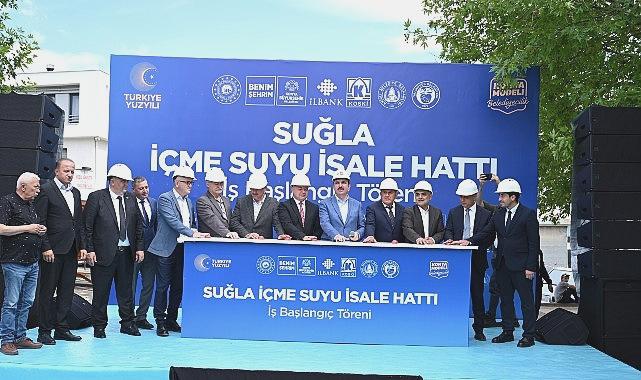 Başkan Altay, Ahırlı ve Yalıhüyük’e Kesintisiz İçme Suyu Sağ