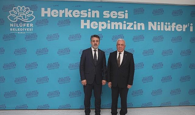 Başkan Şadi Özdemir, Şahin Biba’yı Ağırladı