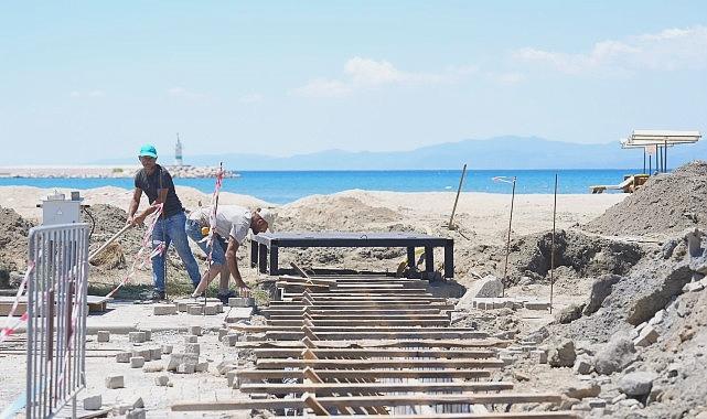 Burhaniye Belediyesi Fen İşleri Ekiplerinden Aralıksız Hizme