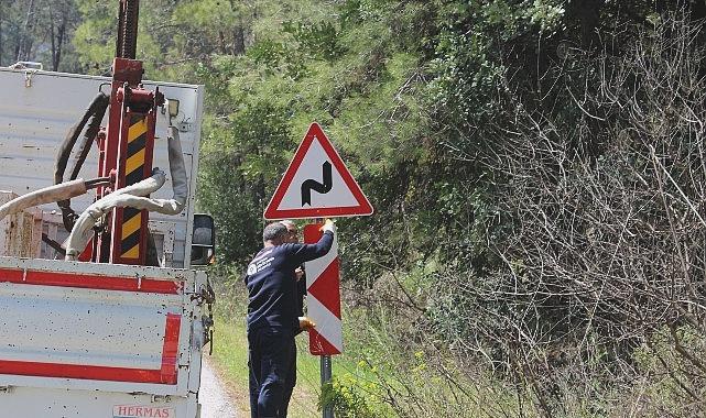 Büyükşehir’den Kemer yayla yollarında kapsamlı çalışma