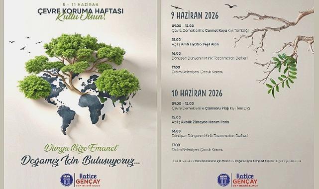 Didim Belediyesi’nden Çevre Koruma Haftası Etkinlikleri