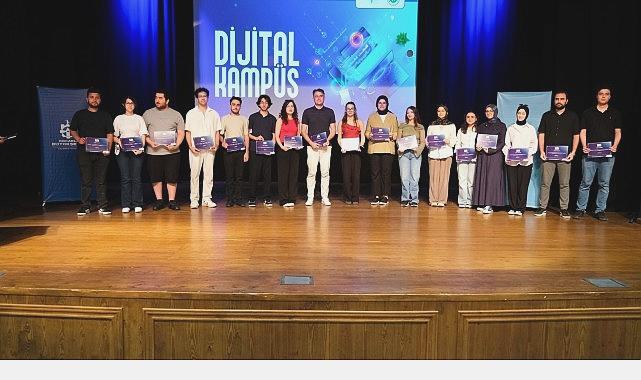 Dijital Kampüs’te yetişen 237 genç sertifikalarını aldı