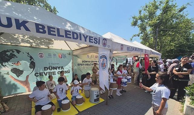 Efes Selçuk’ta Dünya Çevre Günü “Atığını Getir, Hediyeni Götür” Etkinliğiyle Kutlandı