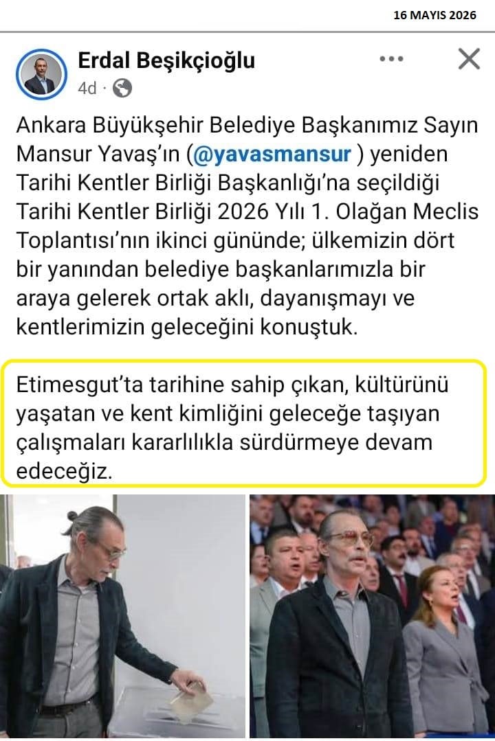 ERDAL BEŞİKÇİOĞLU'NA AÇIK MEKTUP