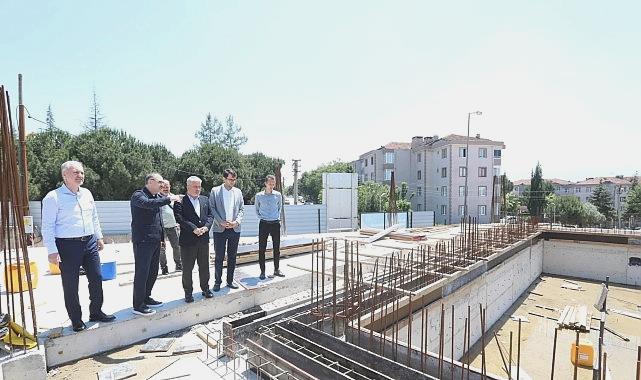 İnegöl’de Devam Eden Projeler Yerinde İncelendi