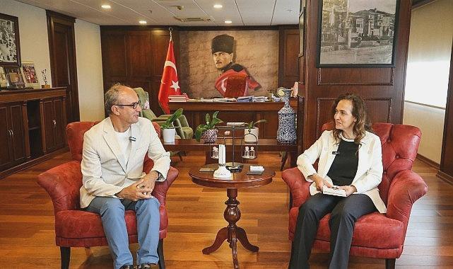 Kardeş şehirler kadrajda buluştu: Başkan Ünsal, Karşıyakalı 