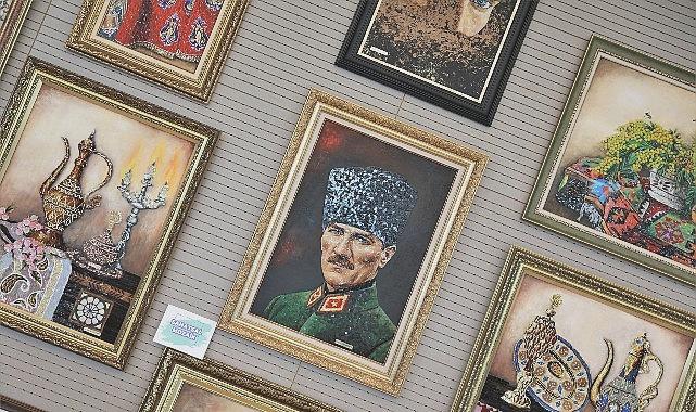KEÇMEK Kursiyerlerinin Yıl Sonu Sergisi Açıldı