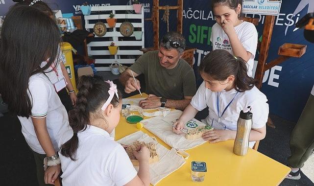 Sıfır Atık Festivali’nde Bağcılar Belediyesi standına yoğun 