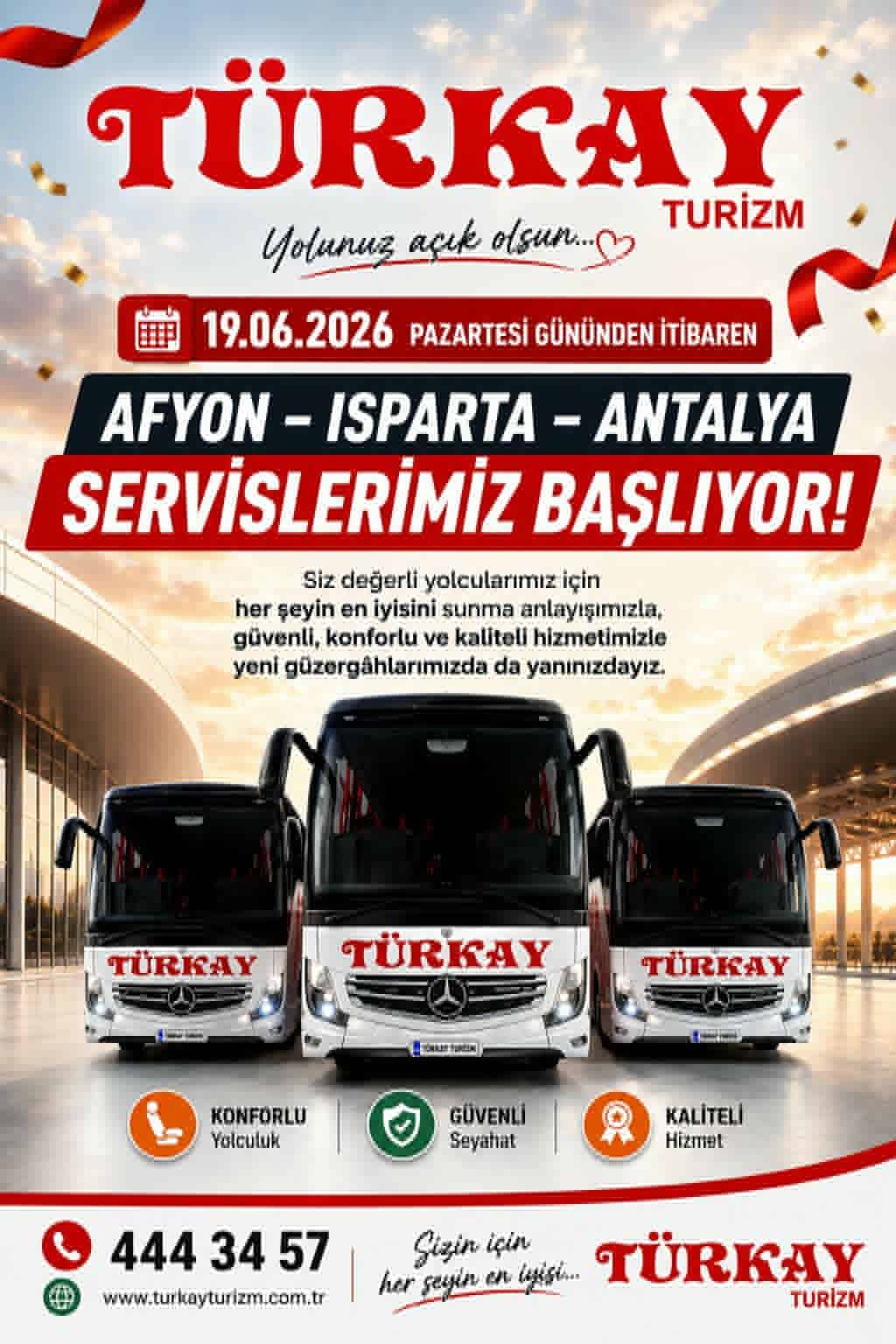 Türkay Turizm Yeni Sefer Gündergahlarını Duyurdu