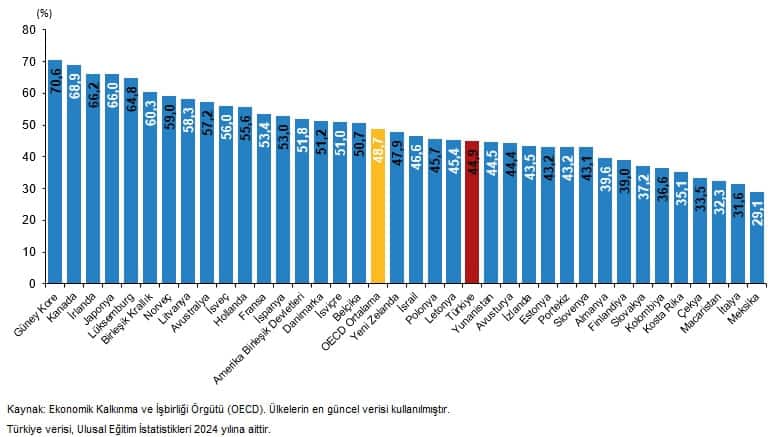 Ulusal Eğitim İstatistikleri, 2025