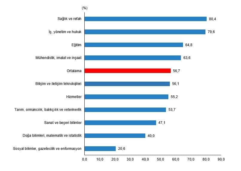 Yükseköğretim İstihdam Göstergeleri, 2025