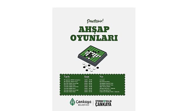 Çankaya Belediyesi parklarda ahşap oyun etkinlikleri düzenliyor - eğlence news from Ayancık Gazetesi