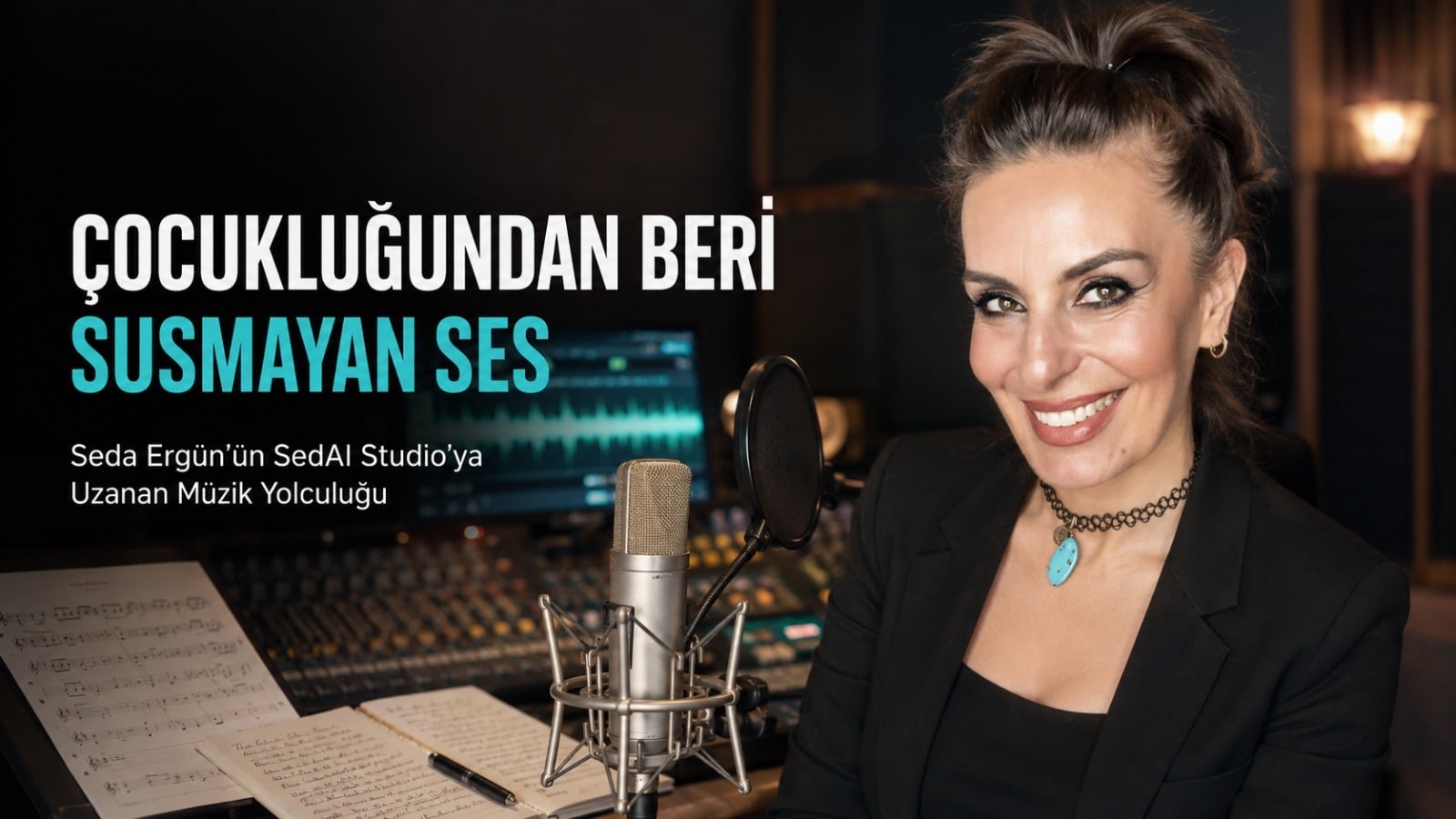 Çocukluğundan Beri Susmayan Ses: Seda Ergün'ün SedAI Studio'ya Uzanan Müzik Yolculuğu