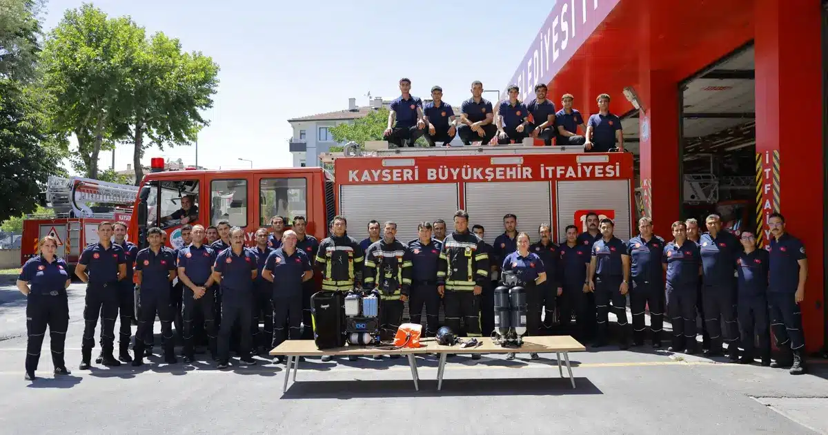 Kayseri İtfaiyesi’nin Teknolojik ve Teknik Kapasitesi Güçleniyor