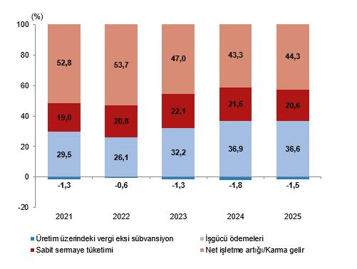 Yıllık Gayrisafi Yurt İçi Hasıla, 2025