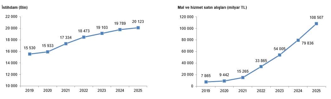 Yıllık Sanayi ve Hizmet İstatistikleri, 2025