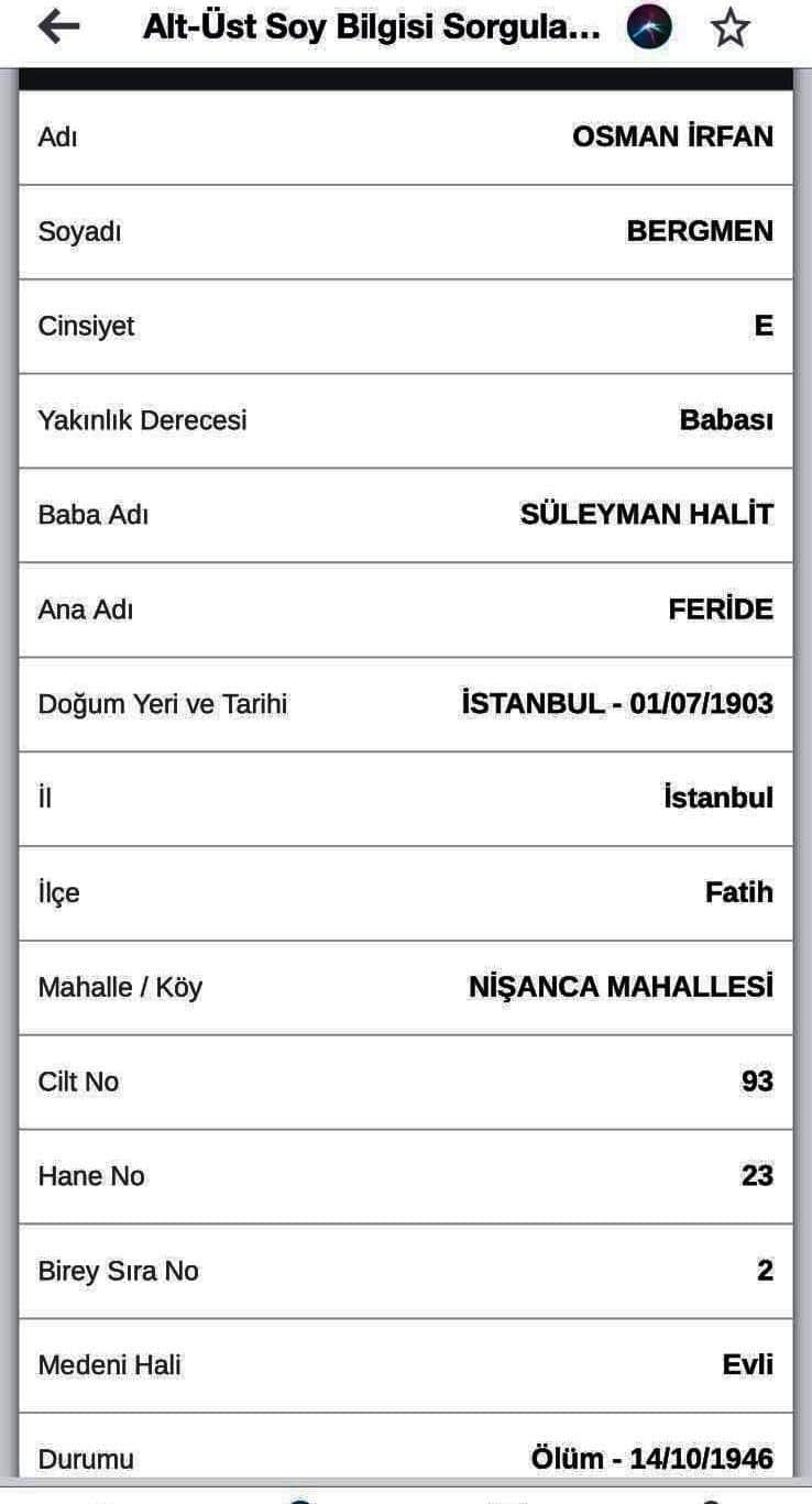 "Küçük İrfan" TAYYARE MAKİNİSTİ