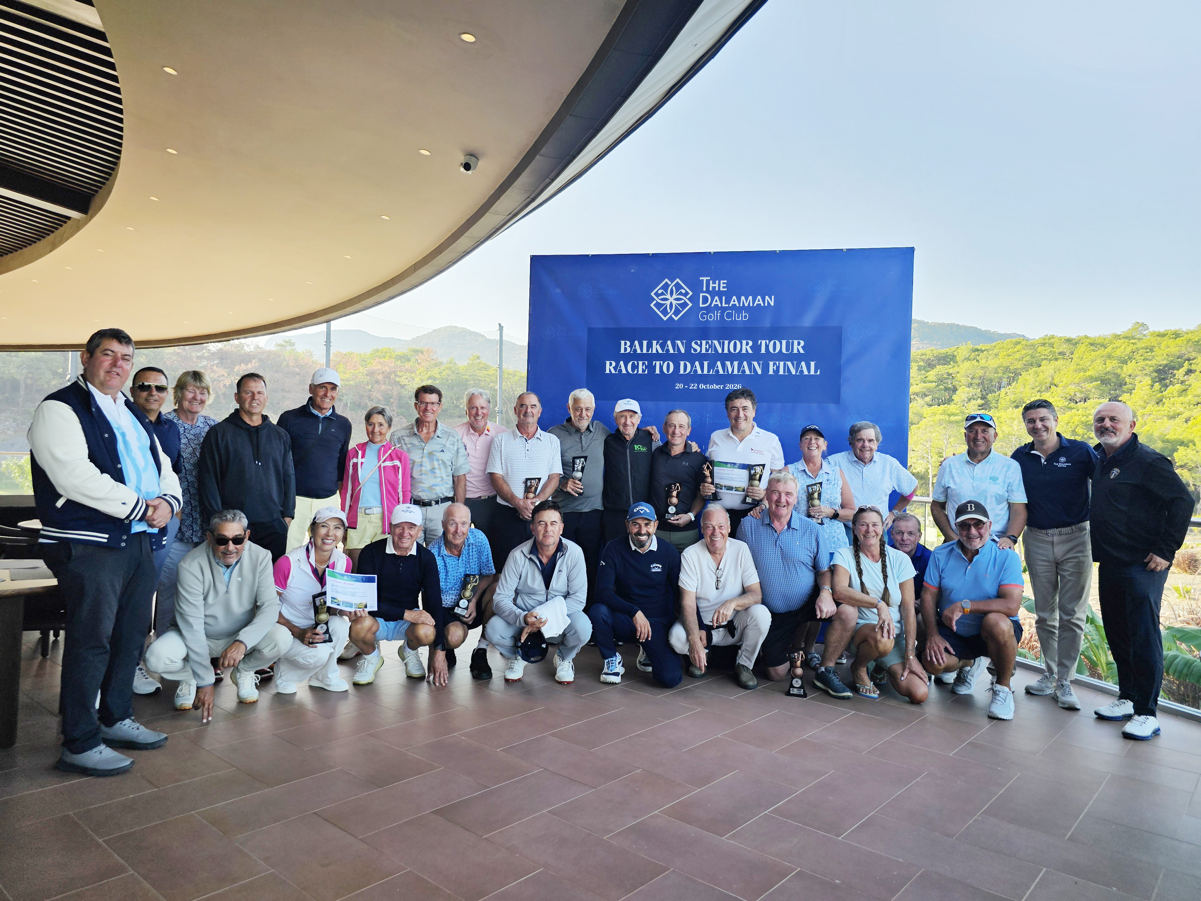 The Dalaman Golf Club, Balkan SenIor Tour'un Uluslararası Finaline Ev Sahipliği Yaptı